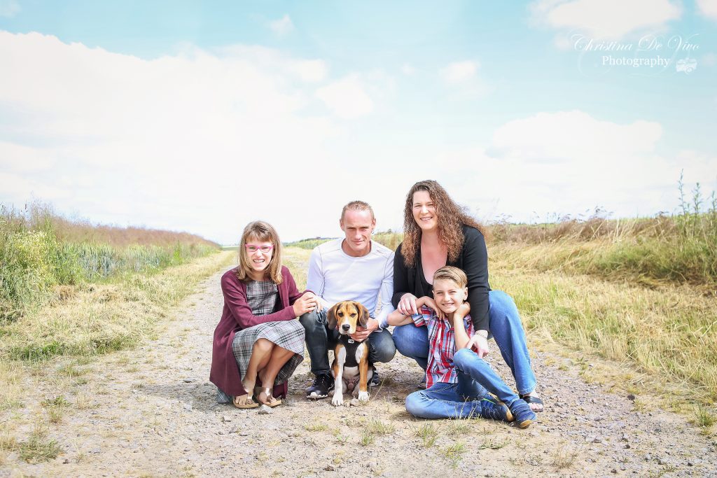 Familienbilder in der Natur