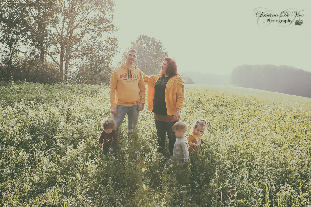Familienbilder in der Natur