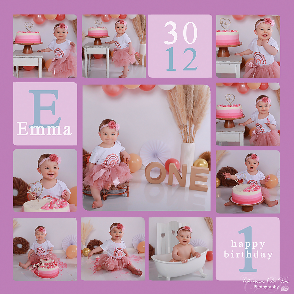 Shooting zum 1. Geburtstag in Pirmasens - Smash the Cake