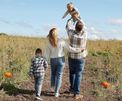 Shootings im Herbst auf dem Kürbisfeld by Christina De Vivo Photography