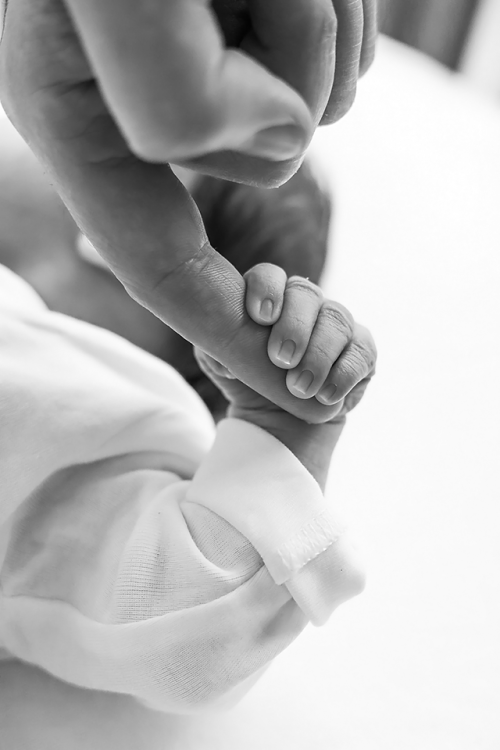 Detail Babybilder im Krankenhaus Pirmasens, ungestellt, natürlich