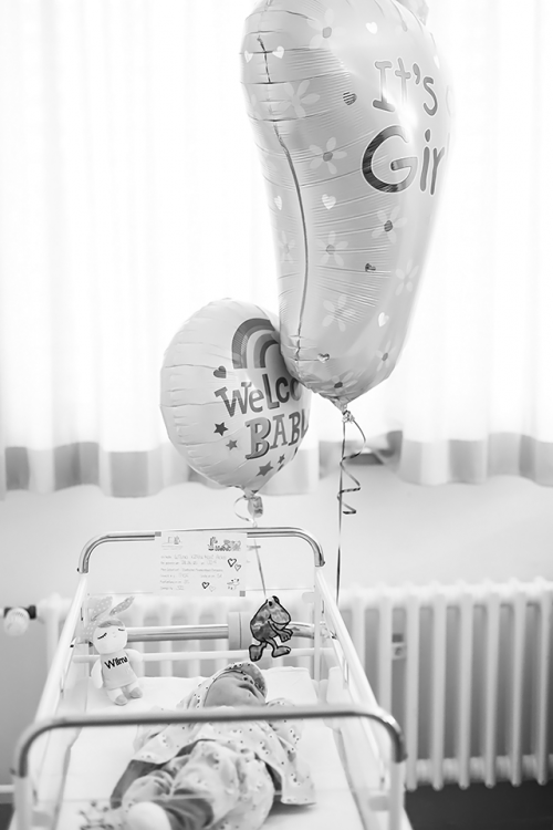 Erste Bilder im Krankenhaus Pirmasens, natürlicher Zauber