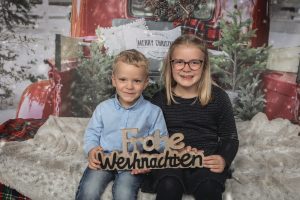 Weihnachtsbilder- Shootings bei Pirmasens der Fotografin Christina De Vivo