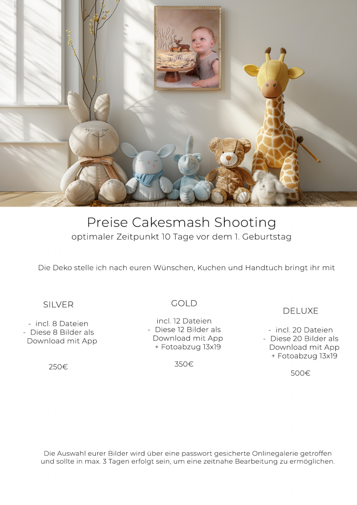 Cakesmash Preise 1. Geburtstag Fotograf Pirmasens, für Zweibrücken, Kaiserslautern, Landstuhl