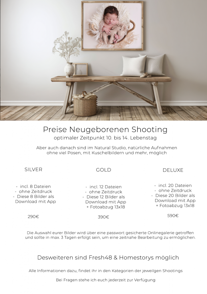 Preise Babybilder Fotograf Pirmasens, für Zweibrücken, Kaiserslautern, Landstuhl