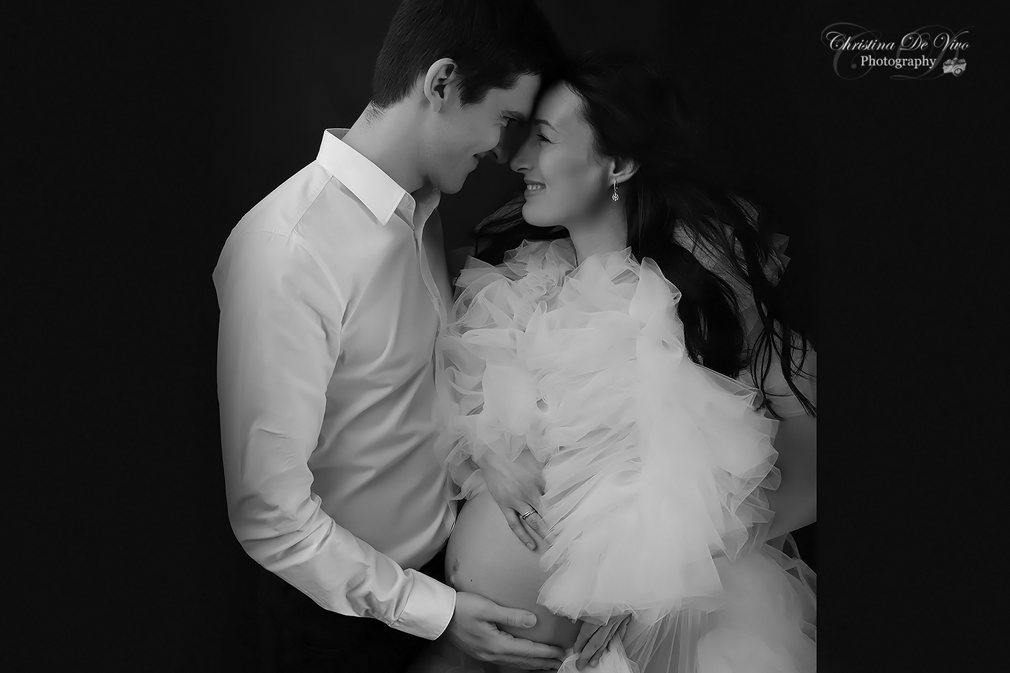 Babybauchfotos-Paare-Christina-DeVivo. Für Paare Babybauchbilder bei Pirmasens | Christina De Vivo