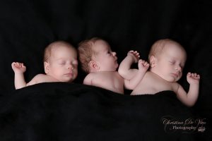 Drillinge Babyfotograf bei Pirmasens | Christina De Vivo Photography