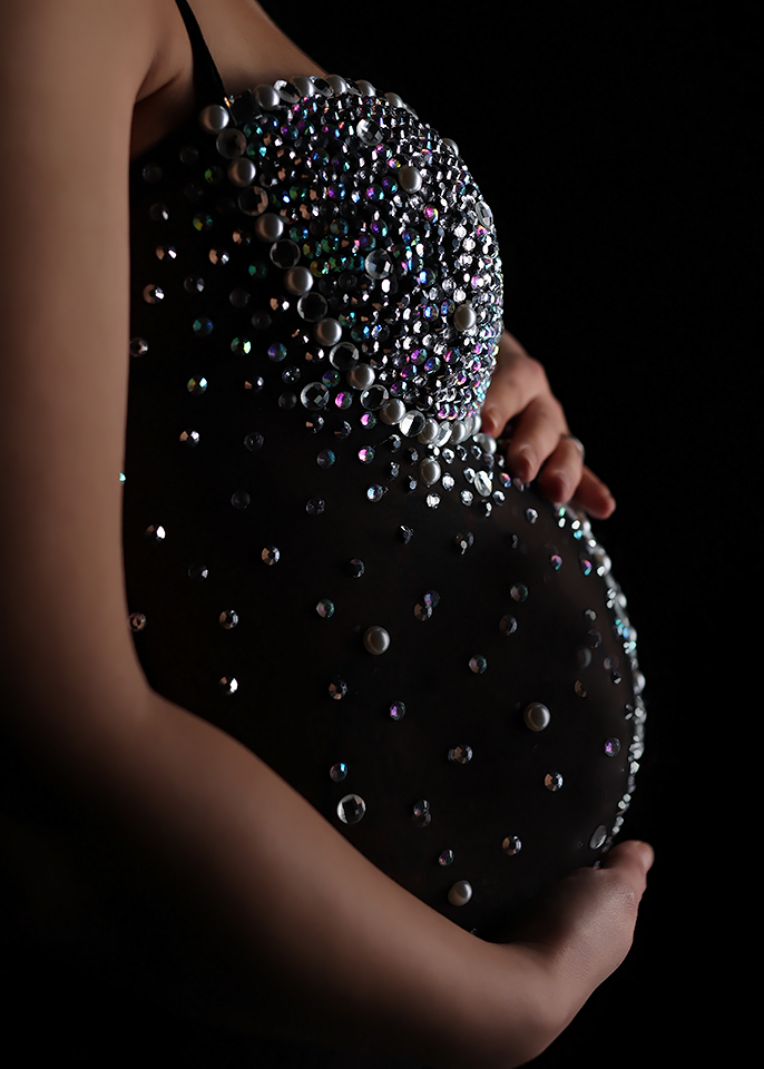 Kundenkleiderschrank für dein Babybauchshooting bei Pirmasens Christina De Vivo Photography