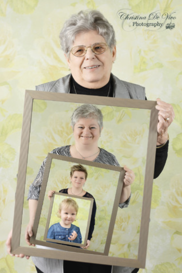 Bild in Bild Geschenkidee Familienbilder Geschenkidee für Oma und Opa bei Pirmasens | Christina De Vivo Photography