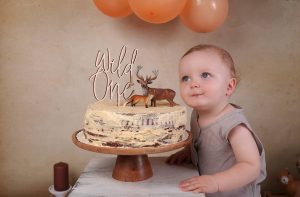 Fotograf Cakesmash erster Geburtstag bei Pirmasens | Christina De Vivo Photography