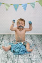 Fotograf Cakesmash erster Geburtstag bei Pirmasens | Christina De Vivo Photography