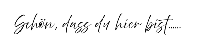 Schön dass du hier bist - christina de vivo photography