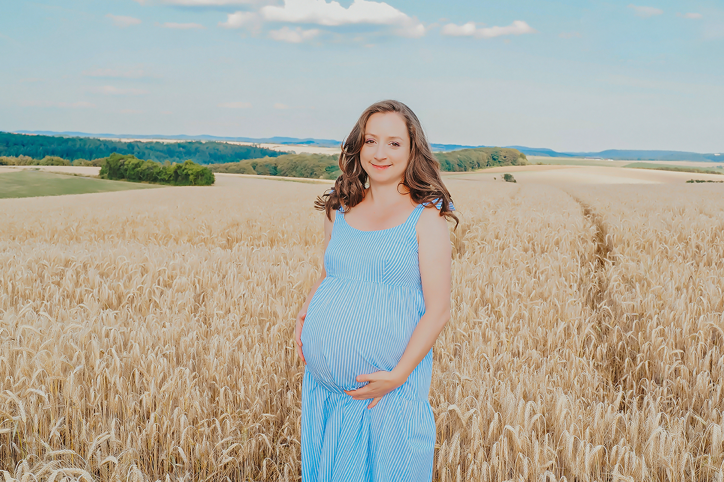 Schwangerschaftsshooting by Christina De Vivo Babybauchfotograf bei Waldfischbach