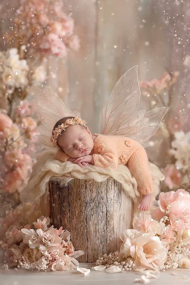 Digitaler Hintergrund für die Babyfotografie by Christina De Vivo mit mega Fotostudio bei Pirmasens