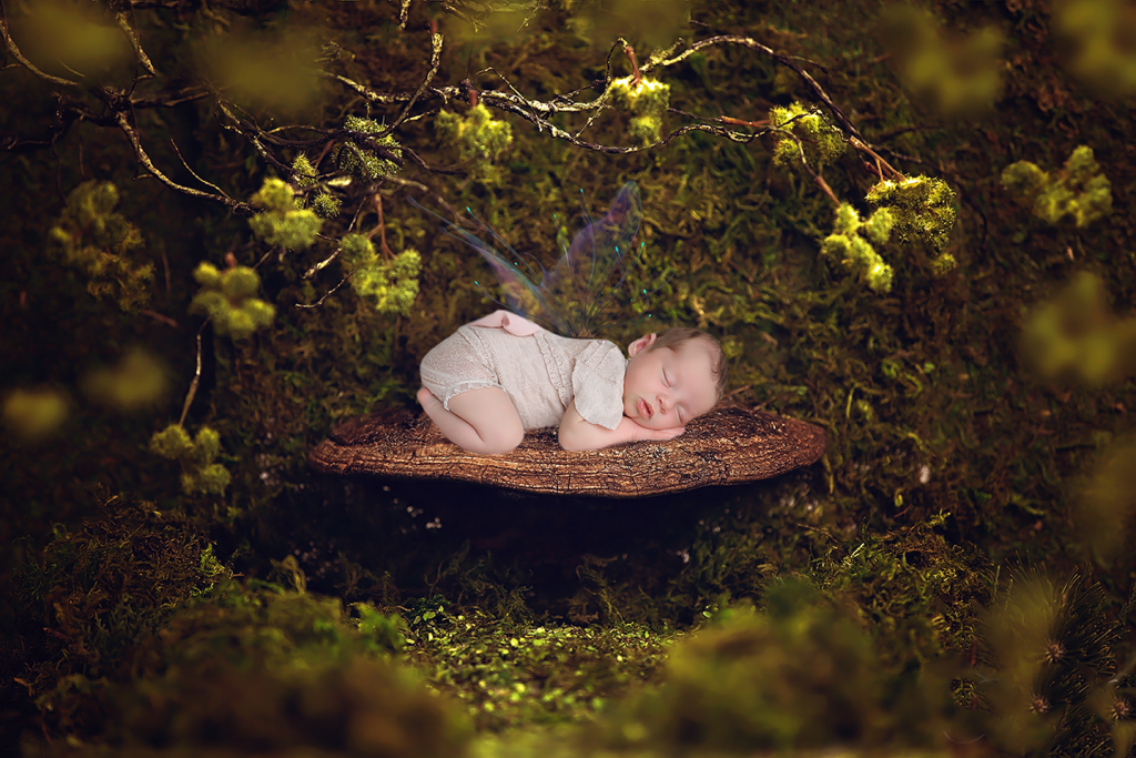 Digitaler Hintergrund für die Babyfotografie by Christina De Vivo mit mega Fotostudio bei Pirmasens